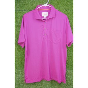 SWIMS Gingham Check Performance Golf Polo - Men's Size XL